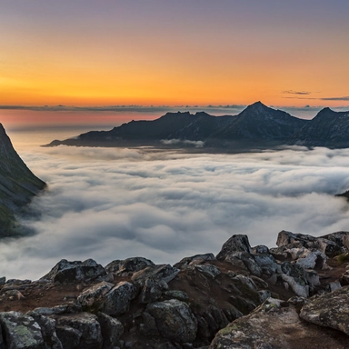 Sunset Mountains