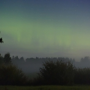 Shy Dancing Auroras