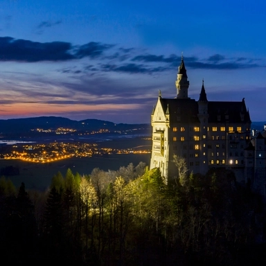 Castle in the Evening